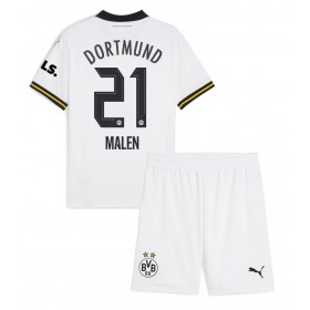 Borussia Dortmund Donyell Malen #21 3rd Trikot 2024-25 Kurzarm (+ kurze hosen)